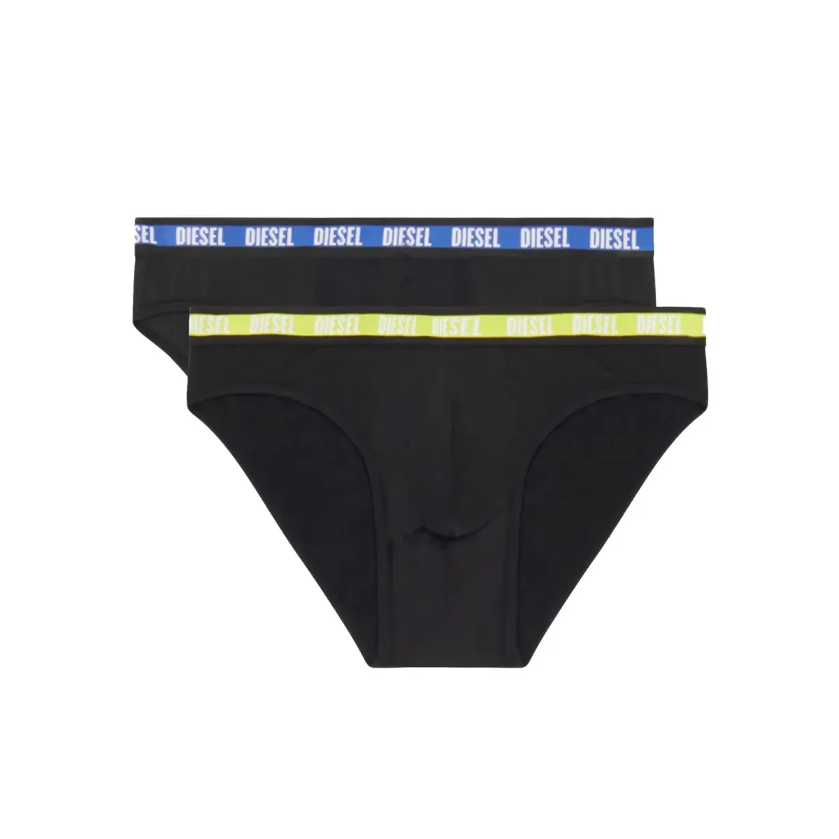 Φωτογραφία προϊόντος: Diesel Ανδρικό Slip D-brief Allover Logo - Διπλό Πακέτο, Χρώμα Black YB