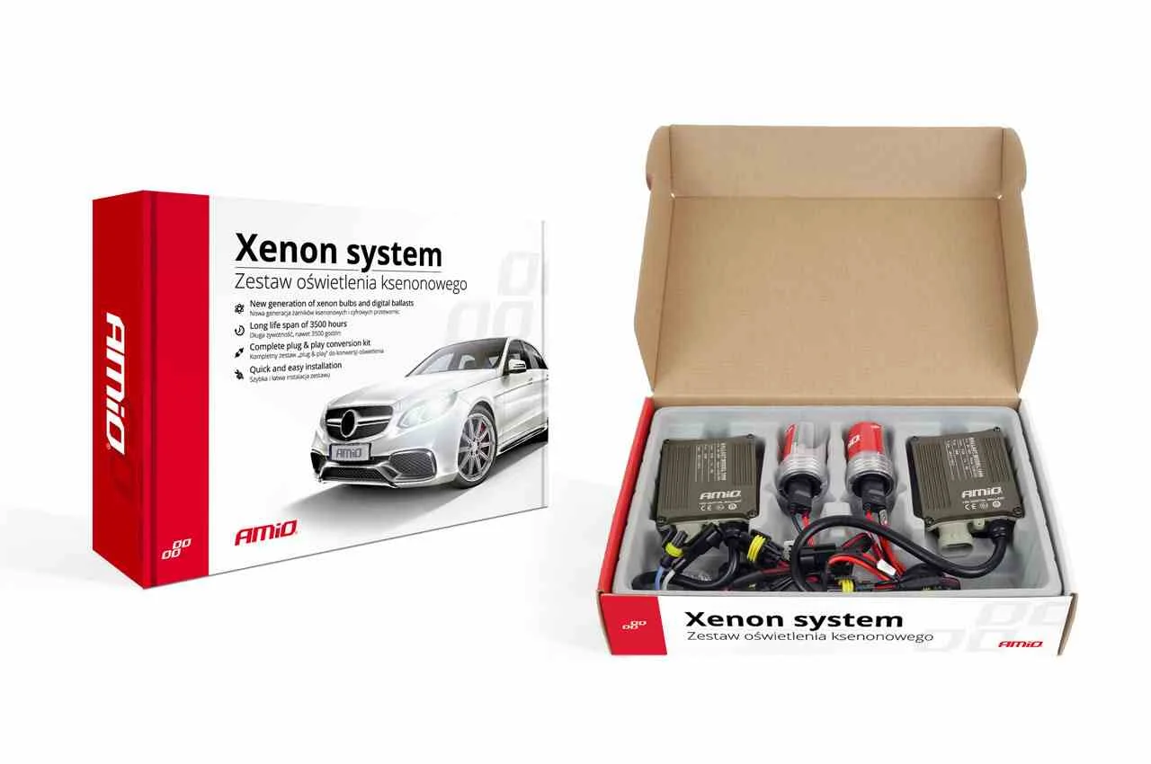Φωτογραφία προϊόντος: Amio Canbus KIT HID Xenon H8 H9 H11 6000K 01803