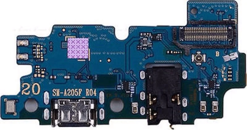 Φωτογραφία προϊόντος: Πλακέτα Φόρτισης Charging Port Samsung Galaxy A20 Α205 OEM