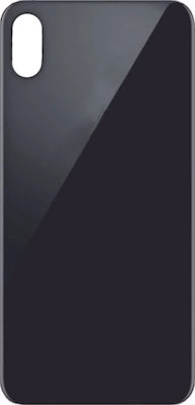 Φωτογραφία προϊόντος: Back cover OEM Glass for iPhone XS Max Black
