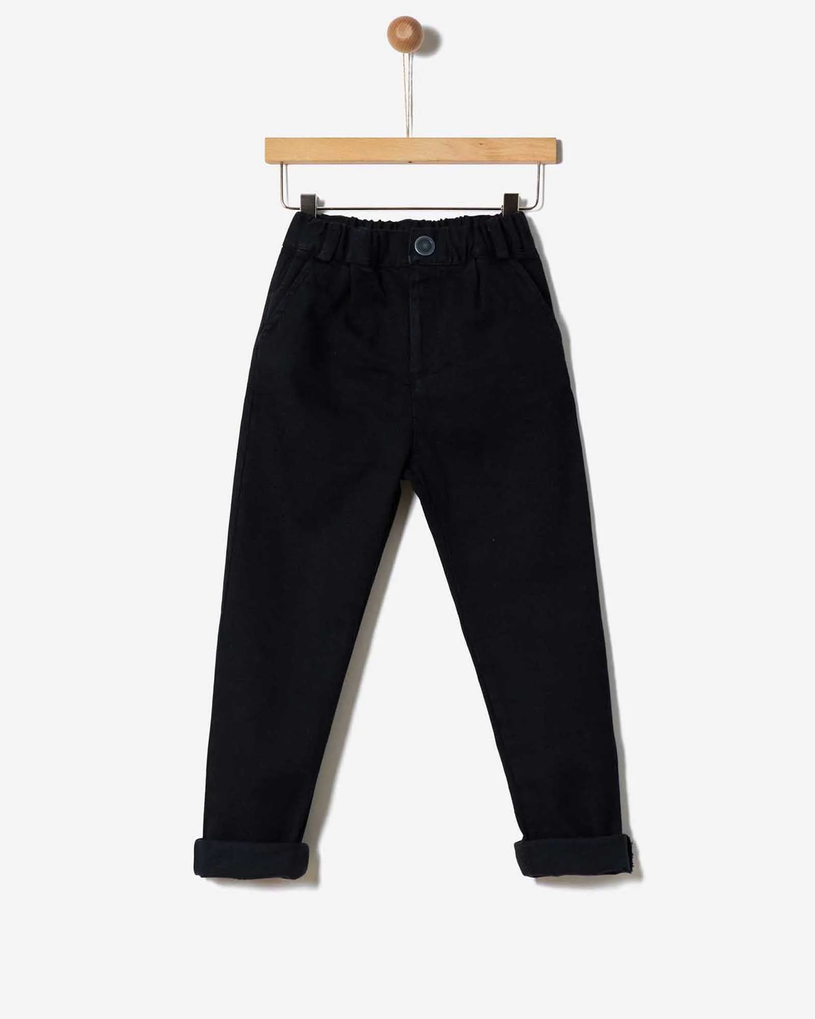 Φωτογραφία προϊόντος: Yell-oh! Παντελόνι Loose Denim Μαύρο 42181201012