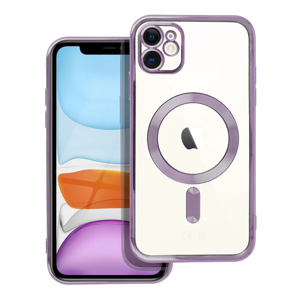 Φωτογραφία προϊόντος: Electro Mag Cover case compatible with MagSafe for IPHONE 11 deep purple