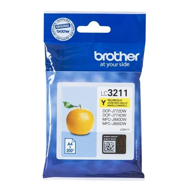Φωτογραφία προϊόντος: Tinte Brother LC-3211Y Yellow