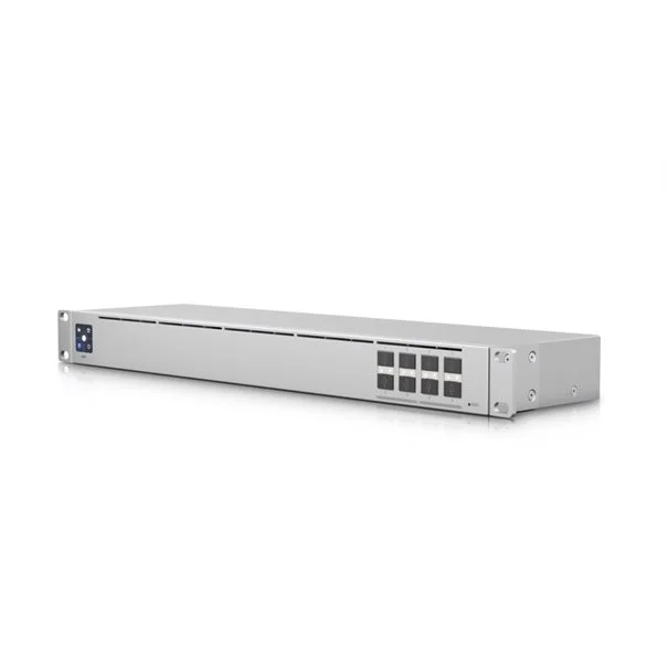 Φωτογραφία προϊόντος: Ubiquiti Switch UniFi 8xSFP+ 10GBit Managed 19" Rack-Mountable, 1,3" Touchscreen