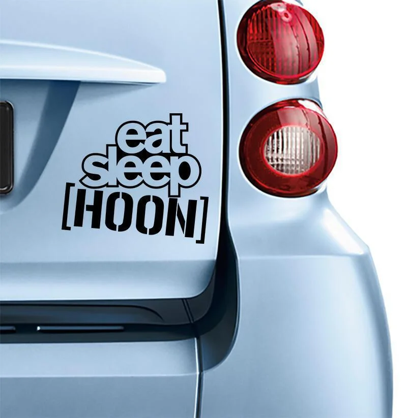 Φωτογραφία προϊόντος: Αυτοκόλλητο Eat Sleep Hoon