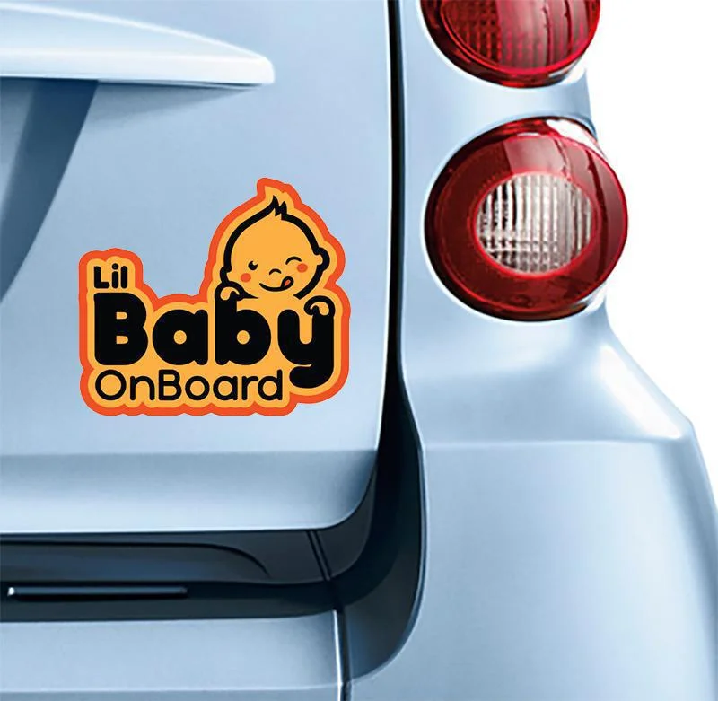 Φωτογραφία προϊόντος: Αυτοκόλλητο Baby on Board No 88