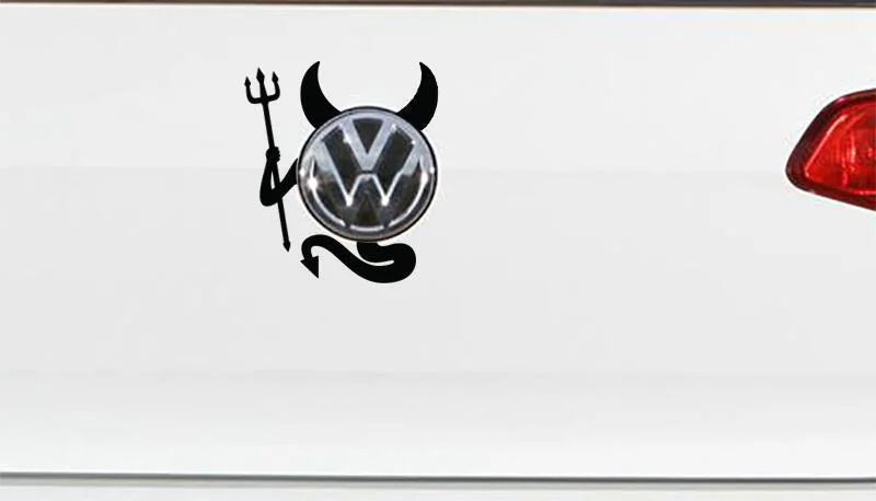 Φωτογραφία προϊόντος: Αυτοκόλλητο Vw Devil