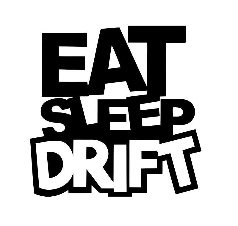 Φωτογραφία προϊόντος: Αυτοκόλλητο Eat Sleep Drift