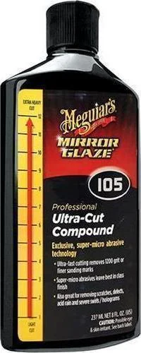 Φωτογραφία προϊόντος: Meguiar's 105 Mirror Glaze Ultra Cut Compound -επαγγελματική γυαλιστικη αλοιφή (M10508) 237ml
