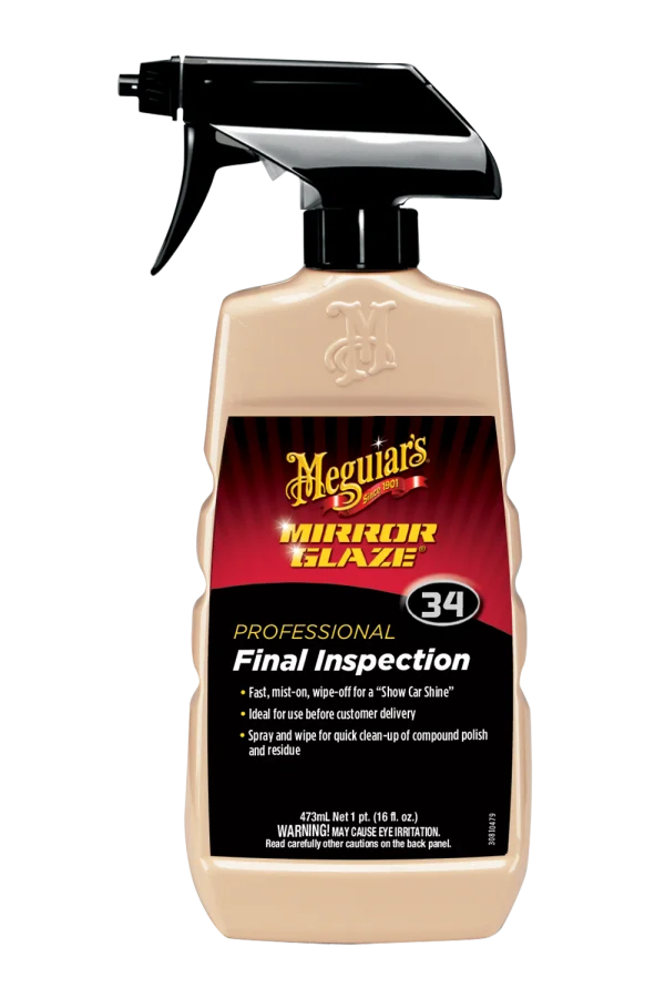 Φωτογραφία προϊόντος: Meguiar's 34 Mirror Glaze Final Inspection 473ML M3416