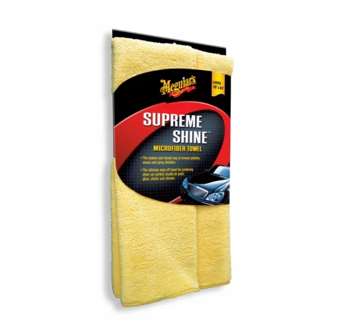 Φωτογραφία προϊόντος: Meguiar's Μeguiar's Supreme Shine -Microfiber Towel X2010EU Πετσέτα μικροοινων για γυάλισμα 40cm-60cm