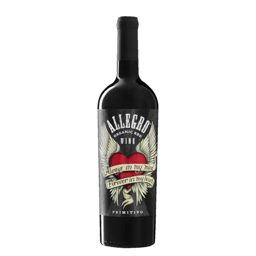Φωτογραφία προϊόντος: ALLEGRO PRIMITIVO 2020, NORDIC SEA WINERY, 750 ml