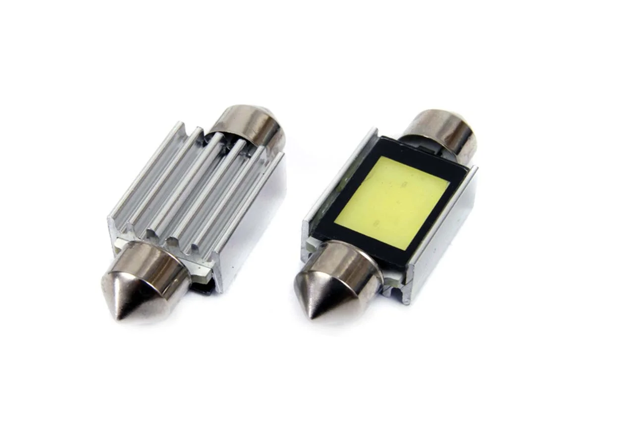 Φωτογραφία προϊόντος: LED VERTEX CANBUS COB2 Festoon C5W 39mm White 12V