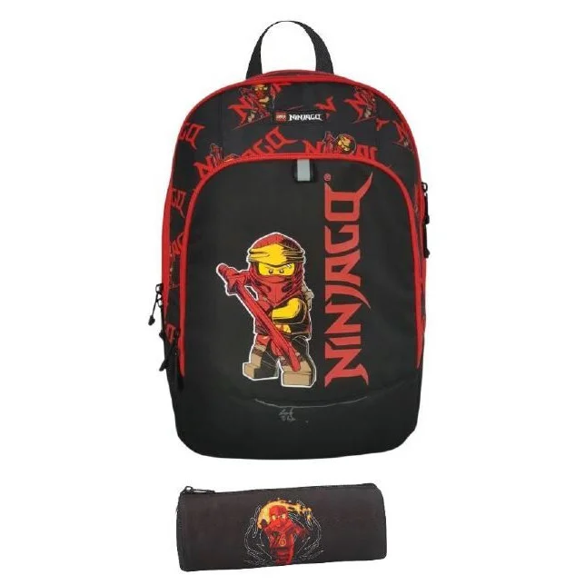 Φωτογραφία προϊόντος: LEGO® BASE NINJAGO RED ΤΣΑΝΤΑ ΔΗΜΟΤΙΚΟΥ ΠΛΑΤΗΣ + ΚΑΣΕΤΙΝΑ ΔΩΡΟ - 20236-2302