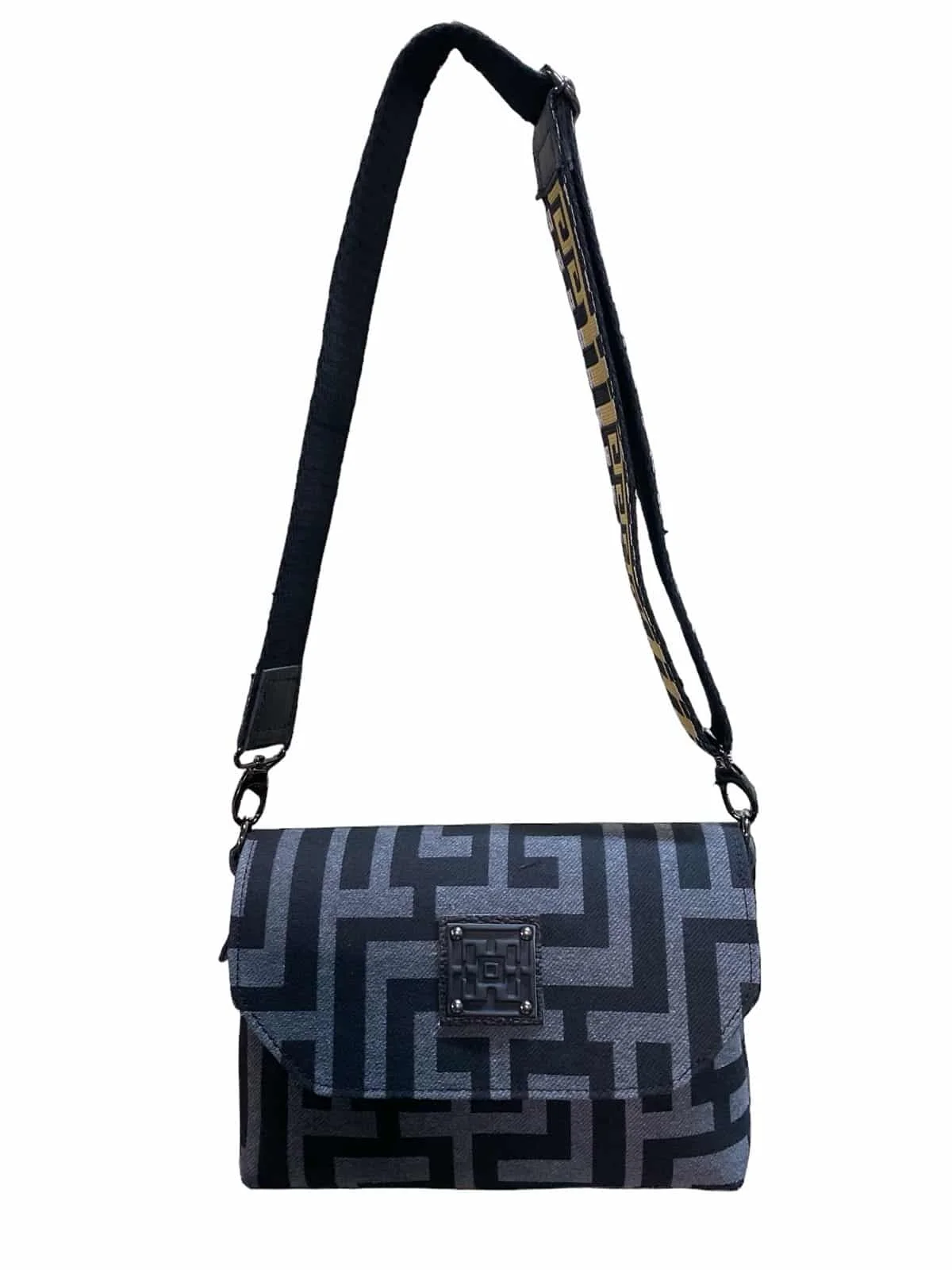 Φωτογραφία προϊόντος: Midneto Aphrodite Grey Black Labyrinth Bag