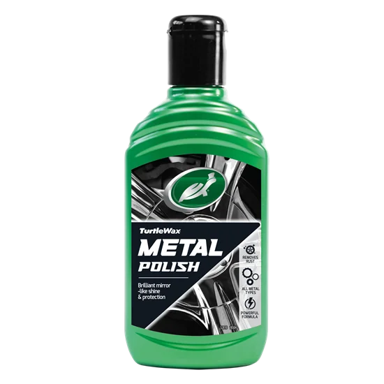 Φωτογραφία προϊόντος: Turttle Wax Τurtle Wax-γυαλιστικό μεταλλων & χρωμιωμενων επιφανειων All Metal Polish Green Line 300ml FG7632