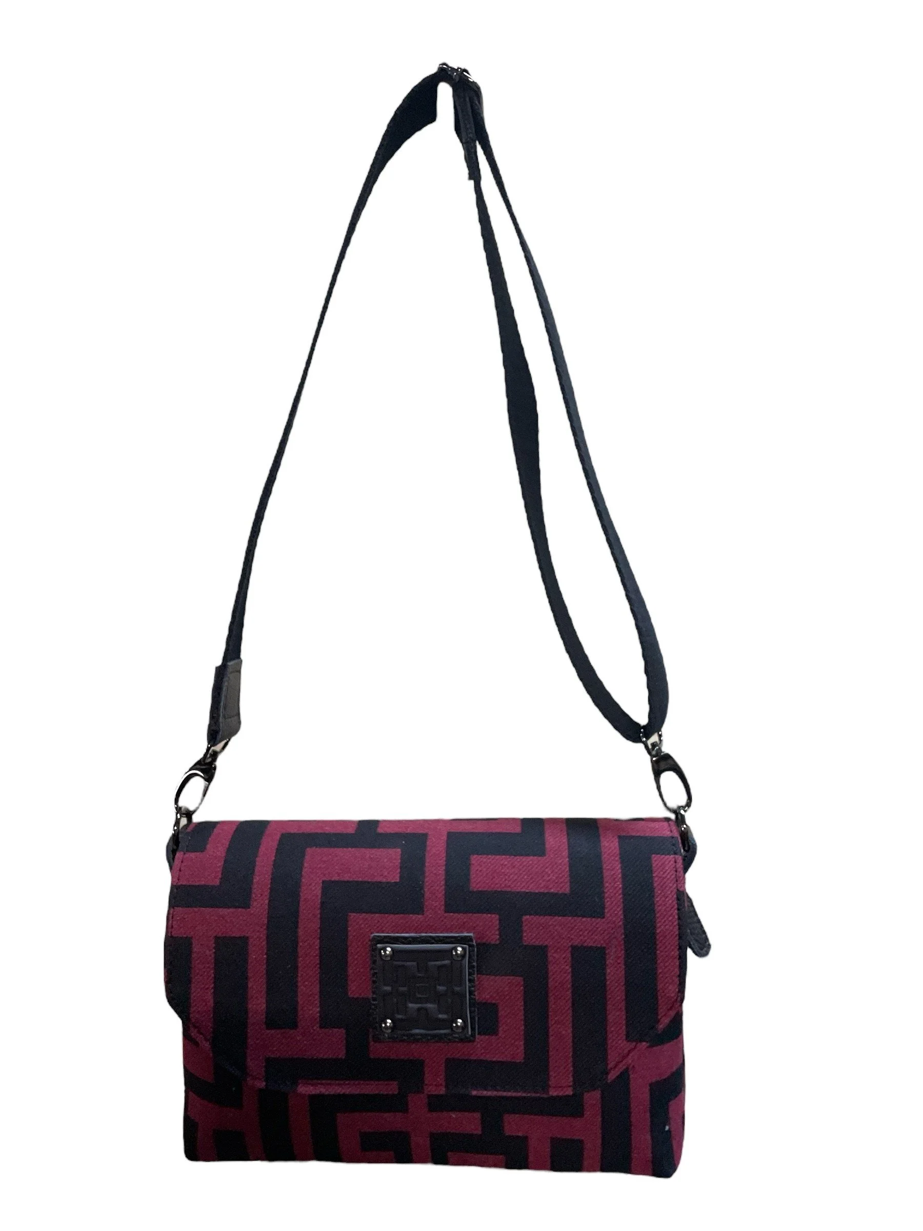 Φωτογραφία προϊόντος: Midneto Aphrodite Dark Red Black Labyrinth Bag
