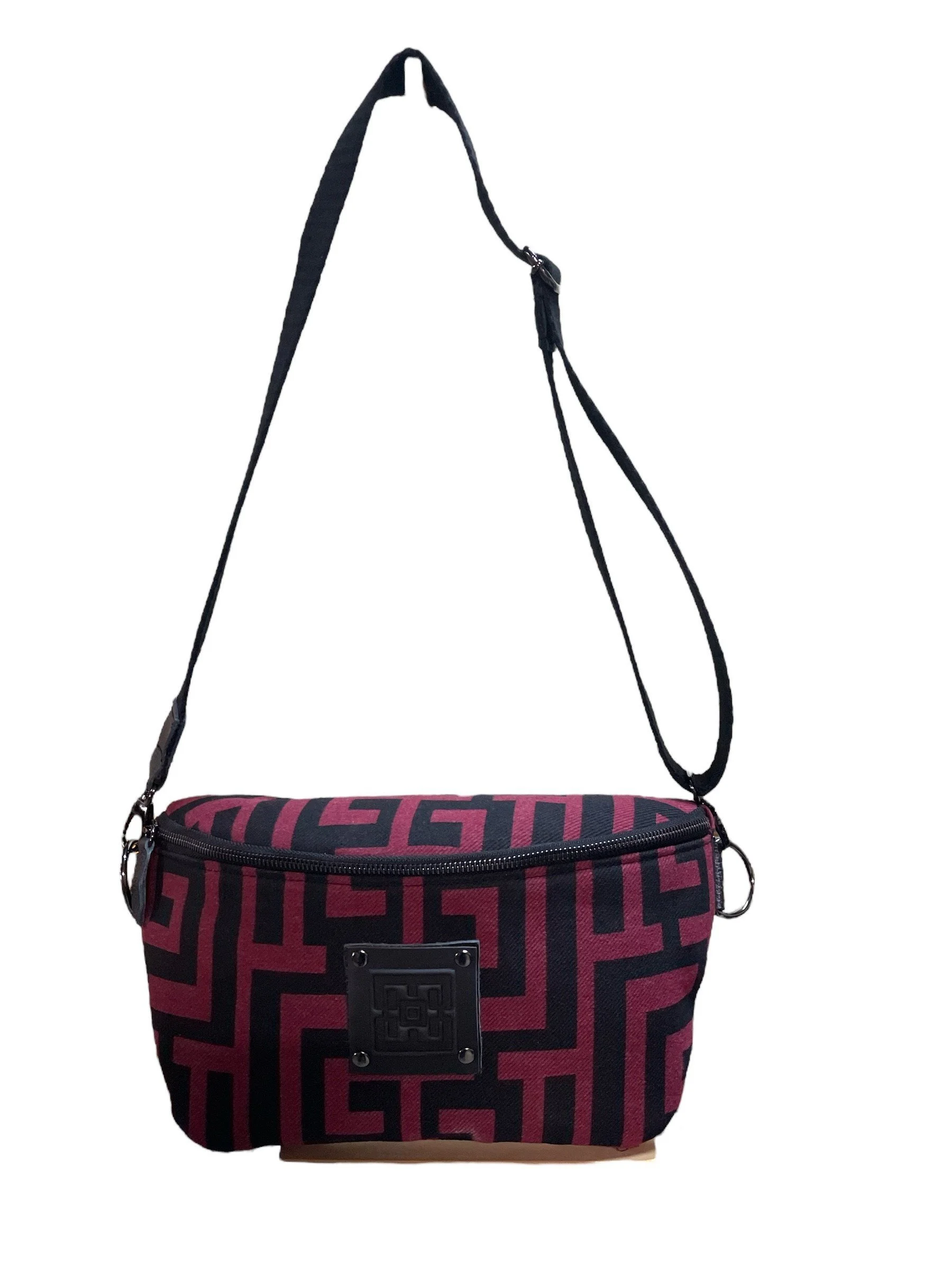 Φωτογραφία προϊόντος: Midneto Urania I Dark Red Black labyrinth bag