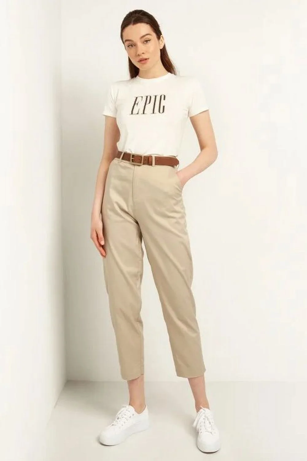 Φωτογραφία προϊόντος: Παντελόνι chino Toi & Moi / Beige