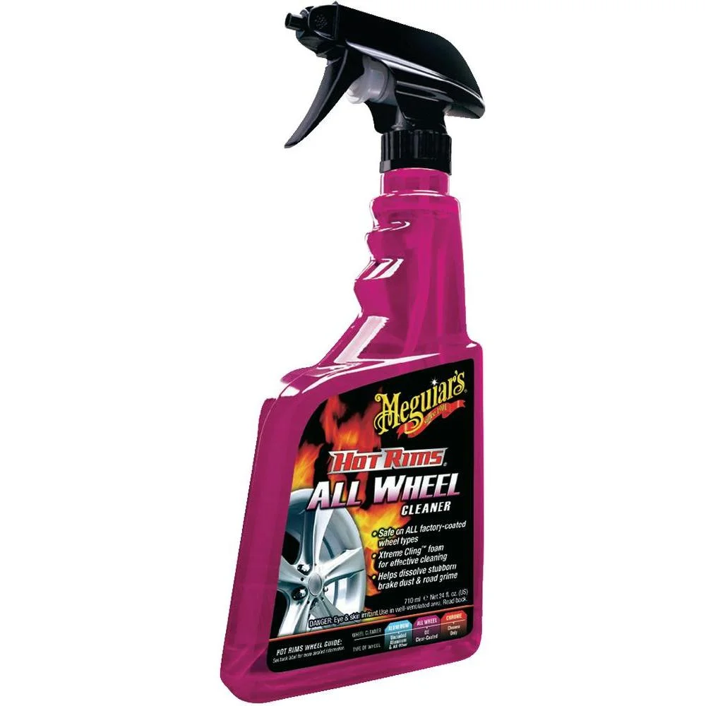 Φωτογραφία προϊόντος: Meguiar's - Hot Rims All Wheel & Tire Cleaner Καθαριστικό Σπρέυ Ζαντών και Ελαστικών 710ml (G9524EU)
