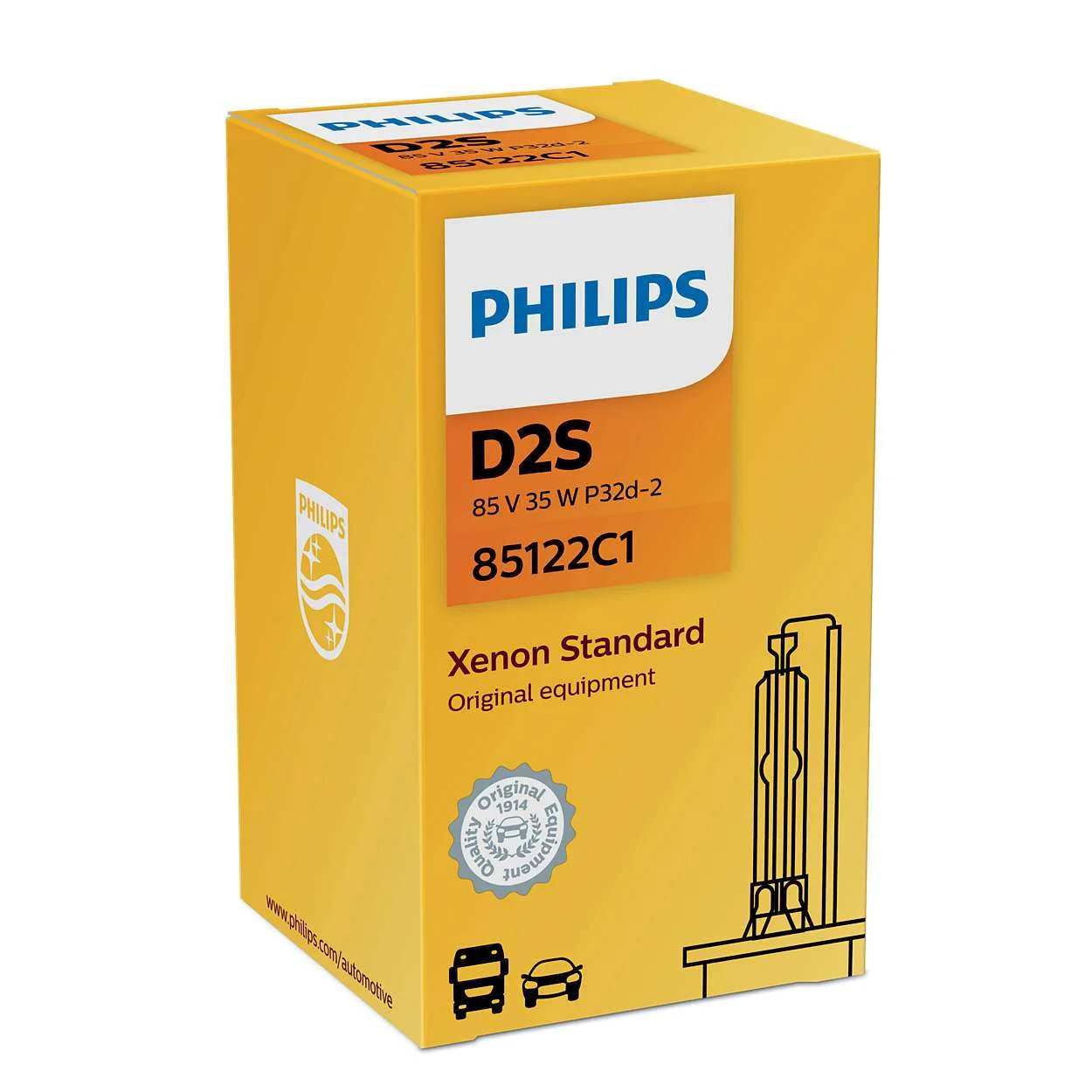 Φωτογραφία προϊόντος: Λάμπα Philips Xenon Vision D2S 85V 35W
