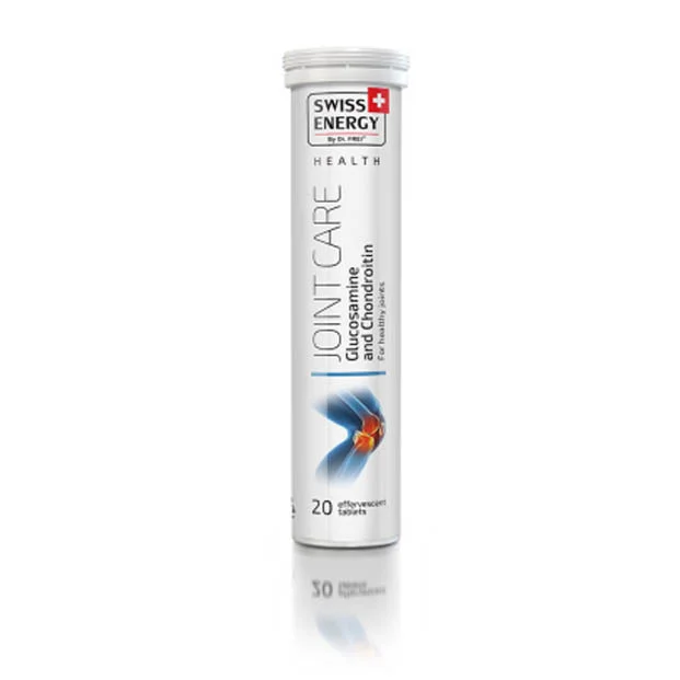 Φωτογραφία προϊόντος: Swiss Energy Joint Care Glucosamine Chondroitin Συμπλήρωμα για την Υγεία των Αρθρώσεων 20 αναβράζοντα δισκία