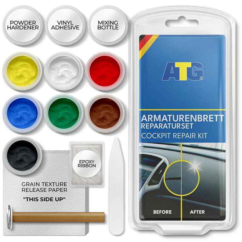 Φωτογραφία προϊόντος: ATG Dashboard Repait Kit Σετ επισκευής μικροζημιών οπών στο ταμπλό του αυτοκινήτου