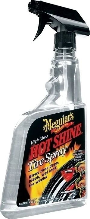 Φωτογραφία προϊόντος: Meguiar's Hot Shine High Gloss Tire Spray (G12024) 710ml-Γυαλιστικό Προστατευτικό ελαστικών