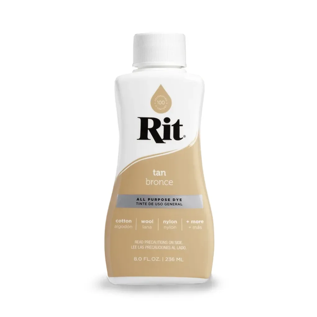 Φωτογραφία προϊόντος: RIT DYE Liquid All-Purpose Βαφή Υφασμάτων – Tan 236ml