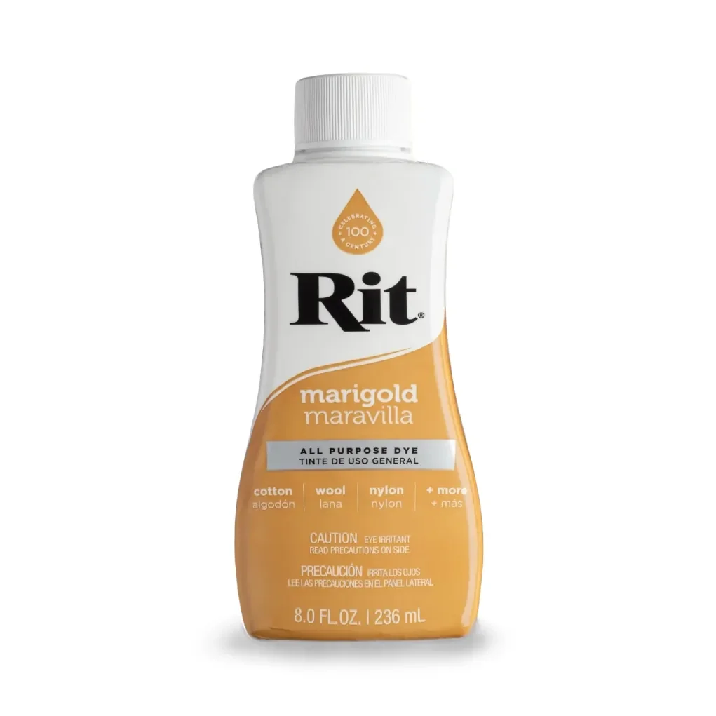 Φωτογραφία προϊόντος: RIT DYE Liquid All-Purpose Βαφή Υφασμάτων – Marigold 236ml