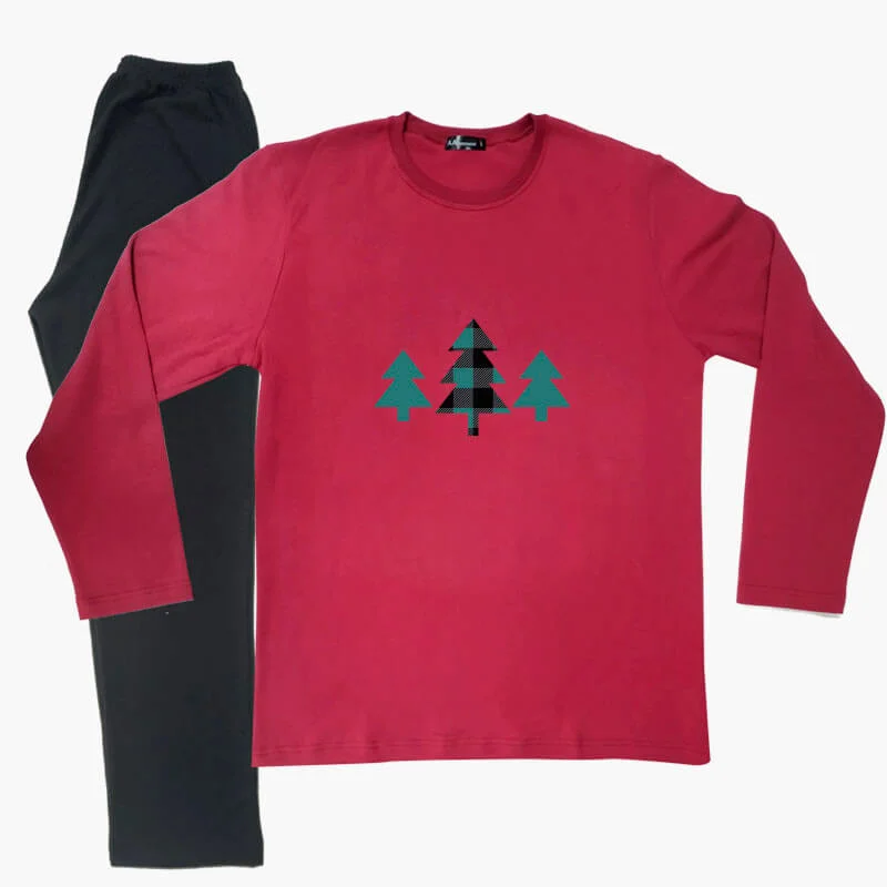 Φωτογραφία προϊόντος: AA UNDERWEAR Πυτζάμα Ανδρική Interlock Christmas