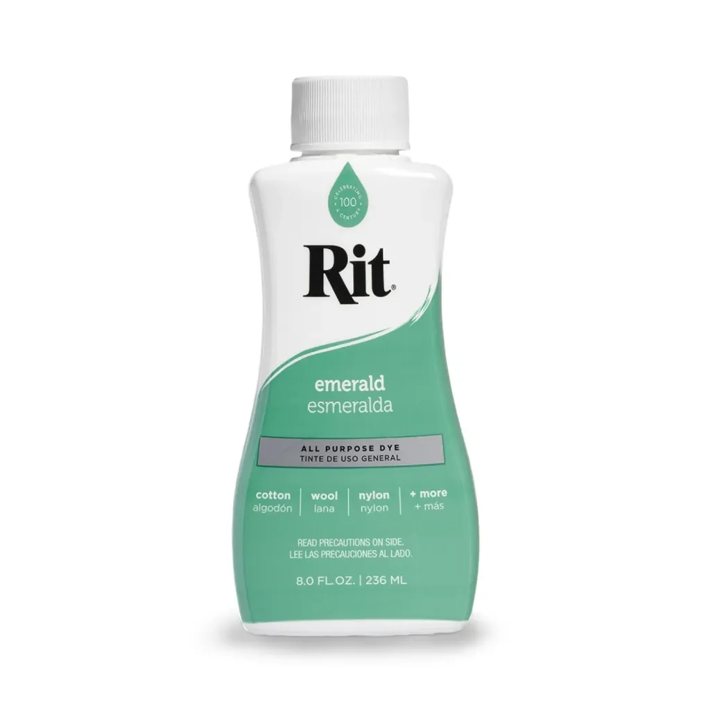 Φωτογραφία προϊόντος: RIT DYE Liquid All-Purpose Βαφή Υφασμάτων – Emerald 236ml