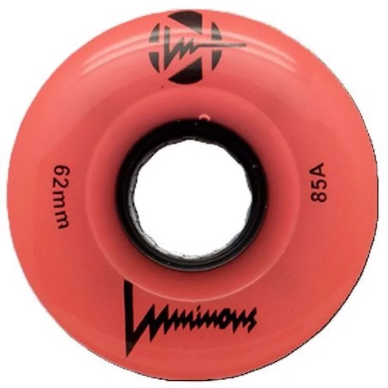 Φωτογραφία προϊόντος: LUMINOUS WHEELS LUMINOUS 62χιλ./85A Ροδάκι Led - Coral Glow (1τεμ.)