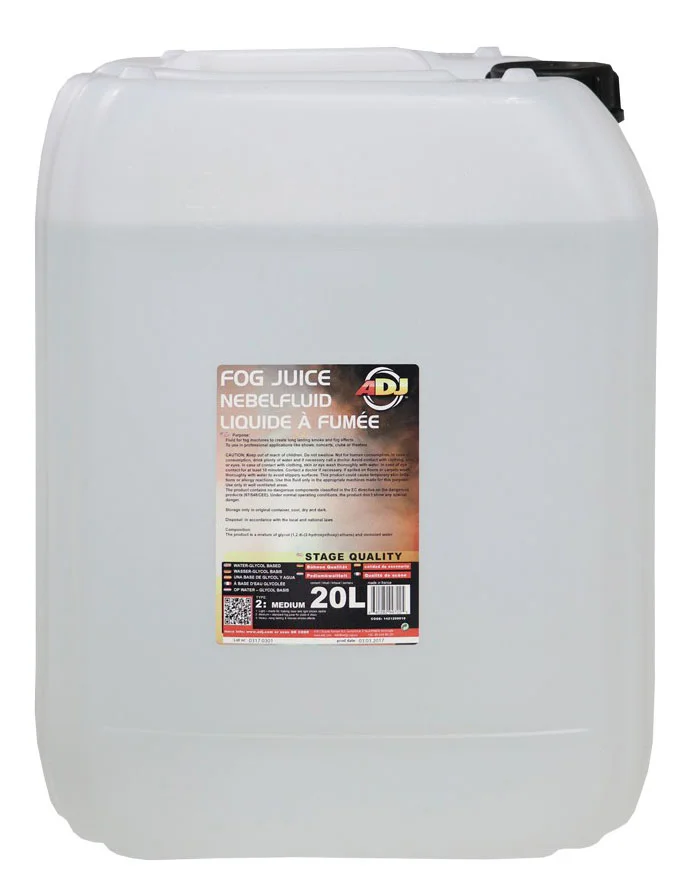 Φωτογραφία προϊόντος: American Dj FOG LIQUID MEDIUM 20L - Υγρό για μηχανές καπνού medium 20 λίτρα