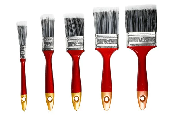 Φωτογραφία προϊόντος: OEM Paintbrushset synthetic 5 pieces flat
