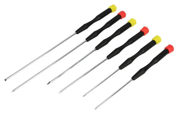 Φωτογραφία προϊόντος: OEM Screwdriver precision set 6 pieces extra long