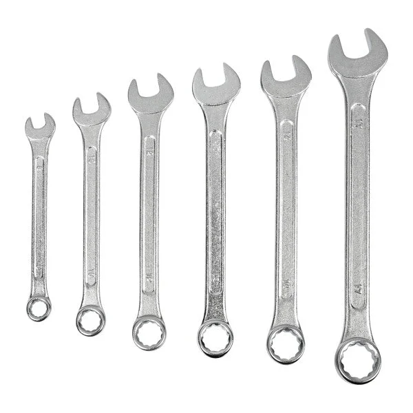 Φωτογραφία προϊόντος: OEM Combination spanner 6 pieces in shrink 8-17 mm