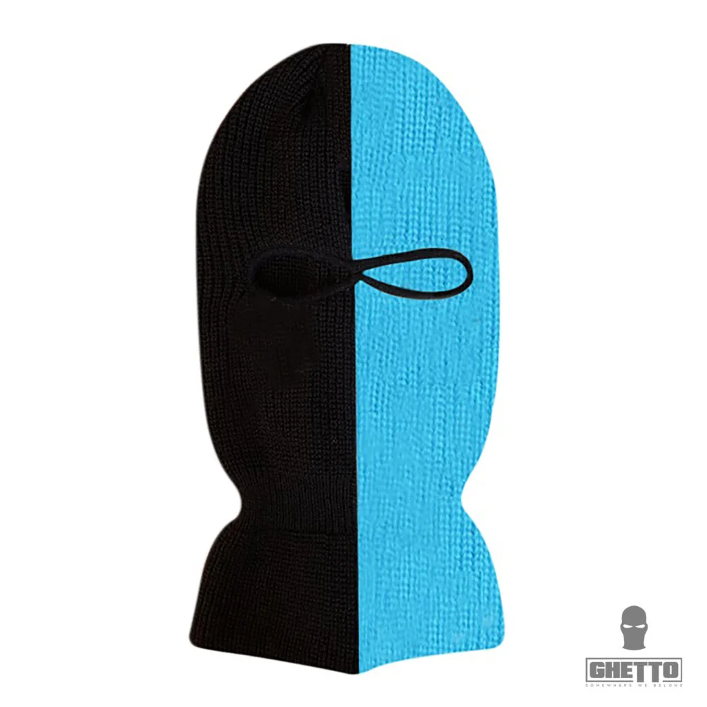 Φωτογραφία προϊόντος: Ghetto New Design Full Face Cover Double Color Blue