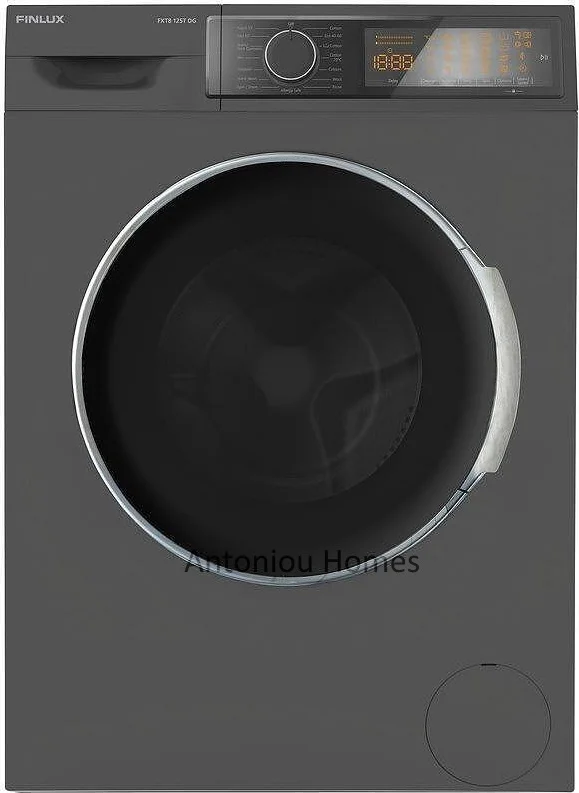 Φωτογραφία προϊόντος: Πλυντήριο Ρούχων Finlux FXT8 125T DG 8kg Β 1200 Στροφών Γκρι