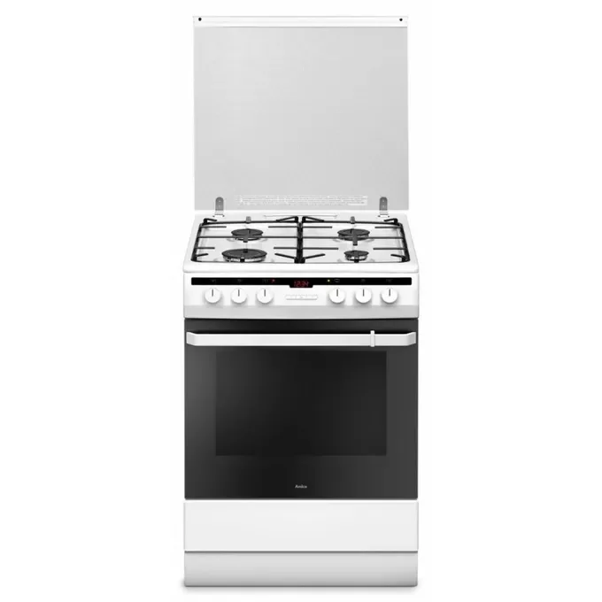 Φωτογραφία προϊόντος: Κουζίνα Amica 618GEH3.33HZpTaNW 65lt Α με Εστίες Υγραερίου και φούρνο Ρεύματος 60εκ Λευκή