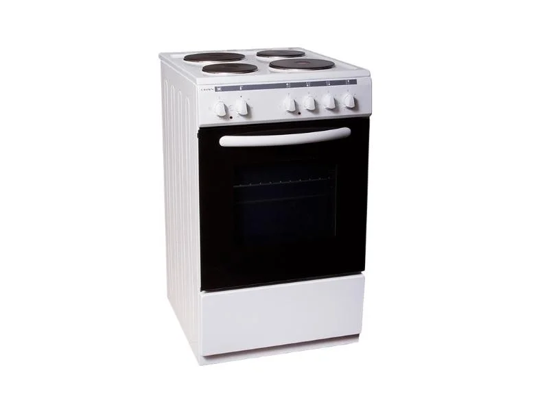 Φωτογραφία προϊόντος: Κουζίνα Crown 5400A 53lt με Εμαγιέ Εστίες Π50εκ. Λευκή