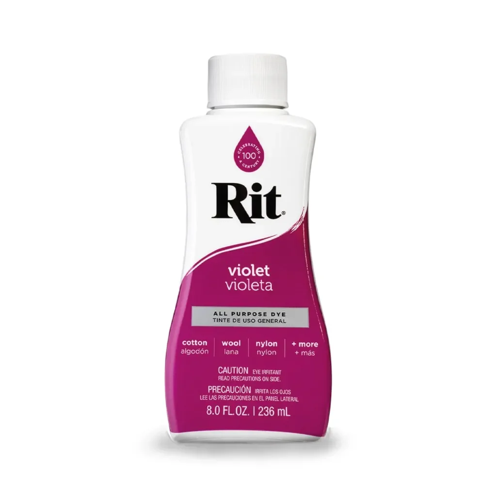Φωτογραφία προϊόντος: RIT DYE Liquid All-Purpose Βαφή Υφασμάτων – Violet 236ml