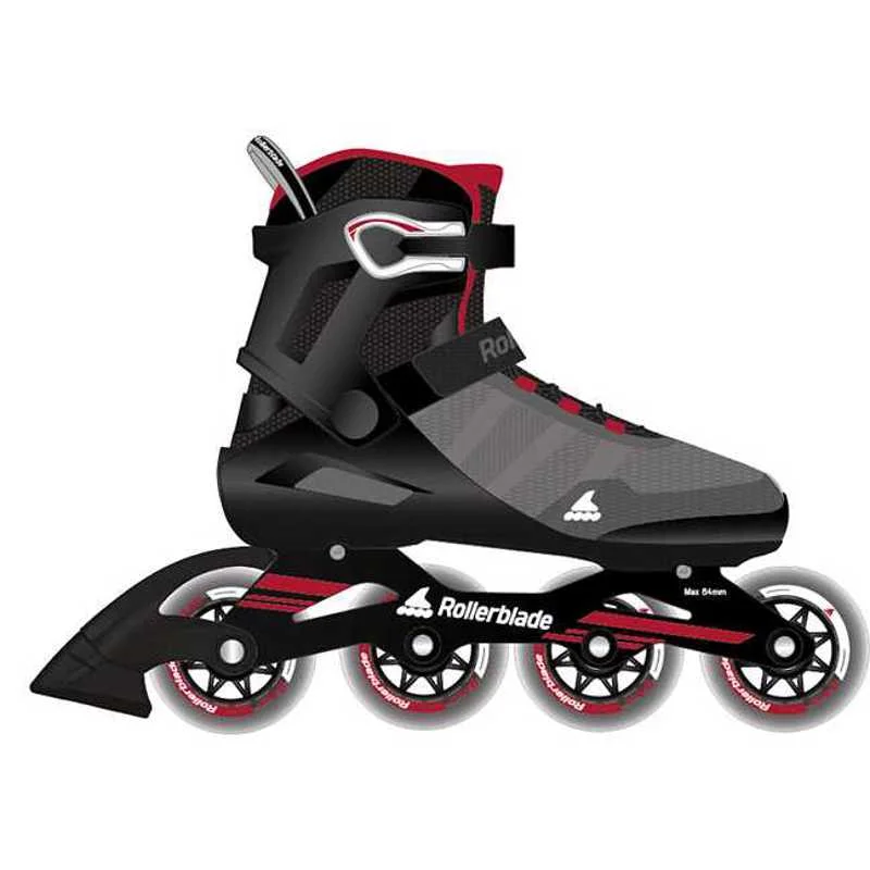 Φωτογραφία προϊόντος: ROLLERBLADE SIRIO 84 Αυξομειούμενα Πατίνια - Μαύρο/Κόκκινο Μαύρο-Κόκκινο