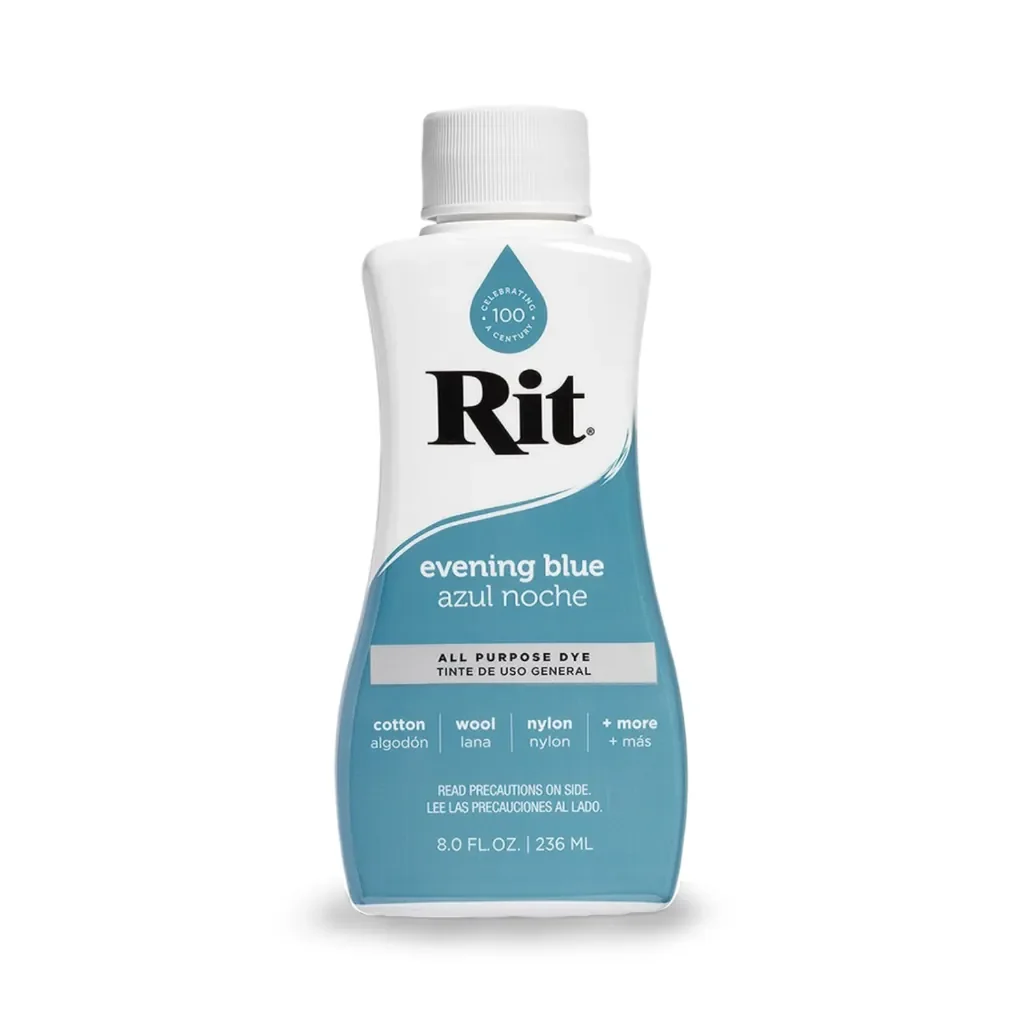 Φωτογραφία προϊόντος: RIT DYE Liquid All-Purpose Βαφή Υφασμάτων – Evening Blue 236ml