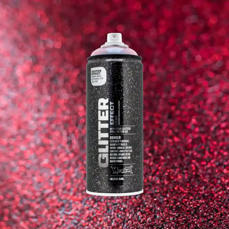 Φωτογραφία προϊόντος: MONTANA CANS Montana Glitter Spray 400ml Glitter X-mas Red