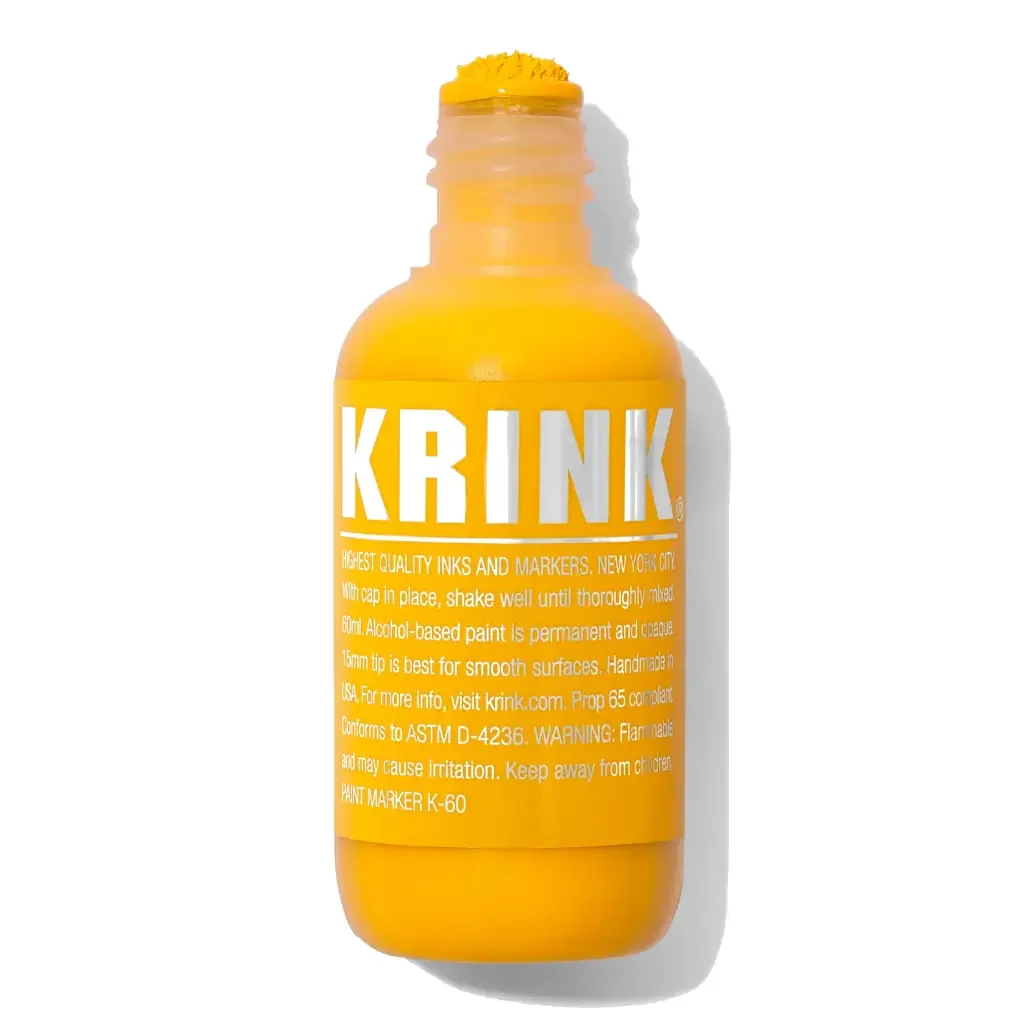 Φωτογραφία προϊόντος: KRINK Squeeze Paint Marker 10 K-60 Yellow