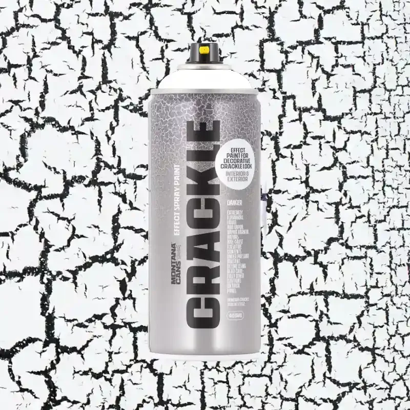 Φωτογραφία προϊόντος: MONTANA CANS Montana Crackle Effect Spray Paint 400ml EC9010-Pure White