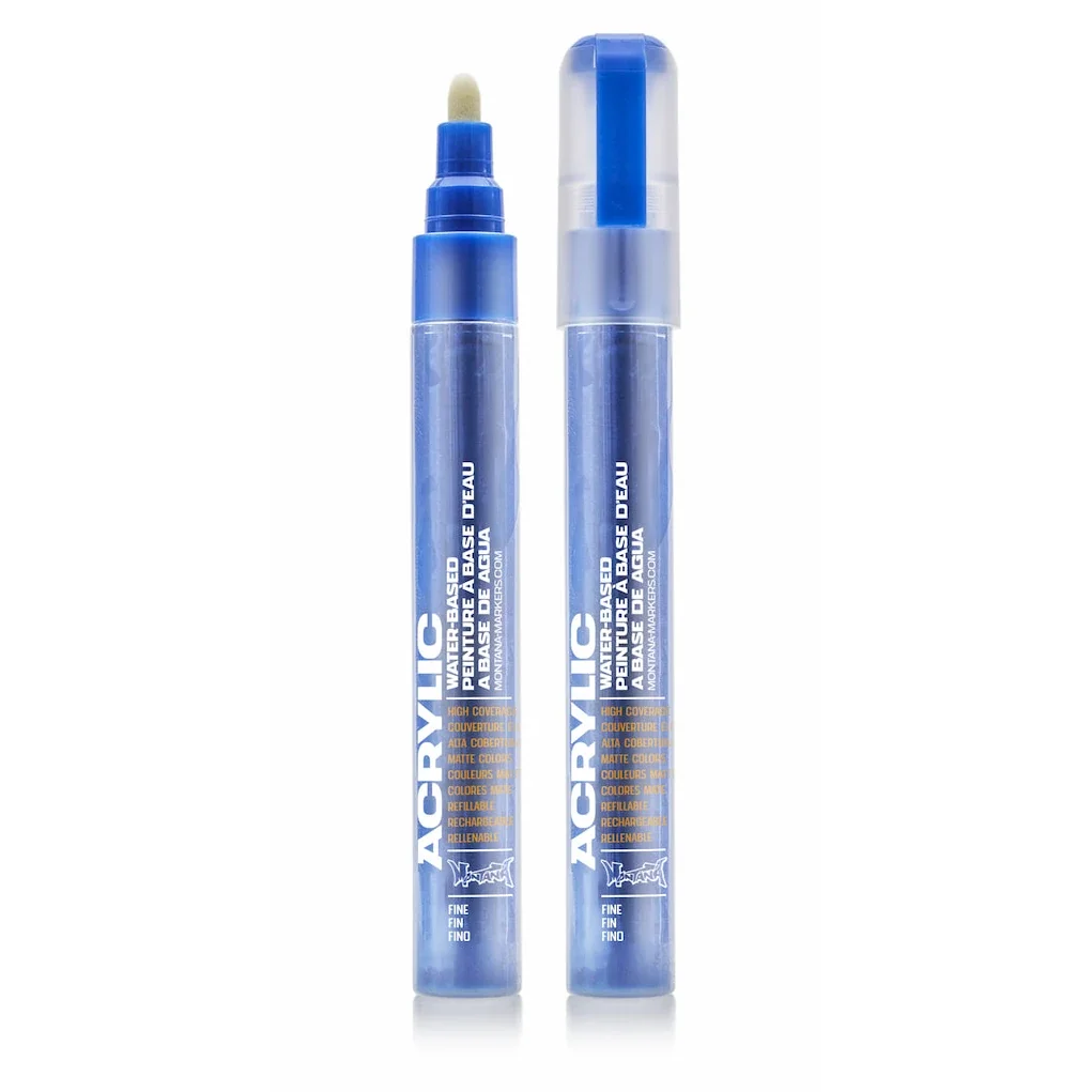 Φωτογραφία προϊόντος: MONTANA CANS MONTANA ACRYLIC MARKER FINE 2 Orange Dark (SH2020)
