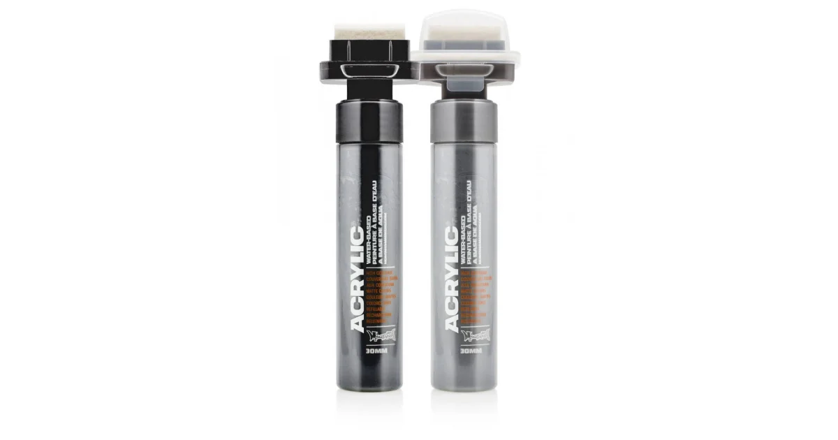 Φωτογραφία προϊόντος: MONTANA CANS MONTANA ACRYLIC MARKER WIDE 30 Silver