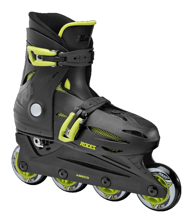 Φωτογραφία προϊόντος: ROCES Orlando 4.0 Inline Skates & Protection Black/Lime Μαύρο